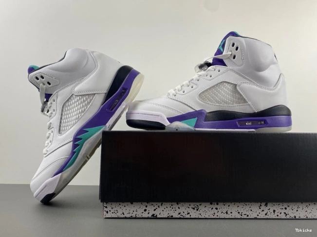 Cheap TBK Air 5 (2013) Retro Jordan Grape 136027-108 0731
